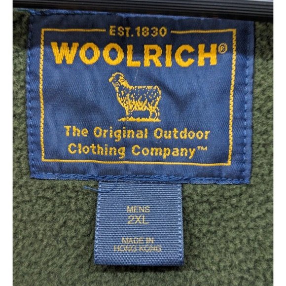 NWT Woolrich Trailhead Fleece Cordoroy British Tan LS Button Up Heavy Jacket XXL - Picture 2 of 9